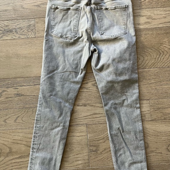 AGOLDE High Rise Slim Ankle Jeans in Gray Size 29 - Picture 3 of 12